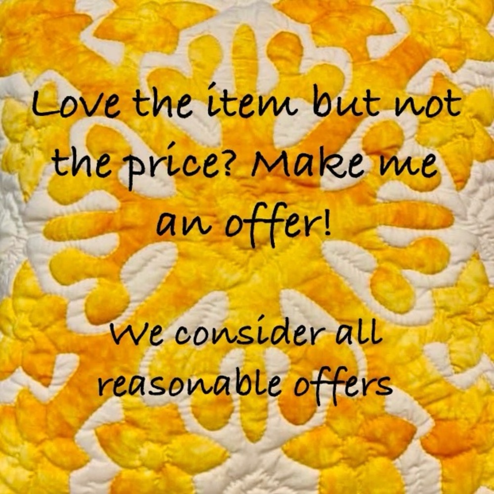 Love the item, but not the price? Make us an offer!